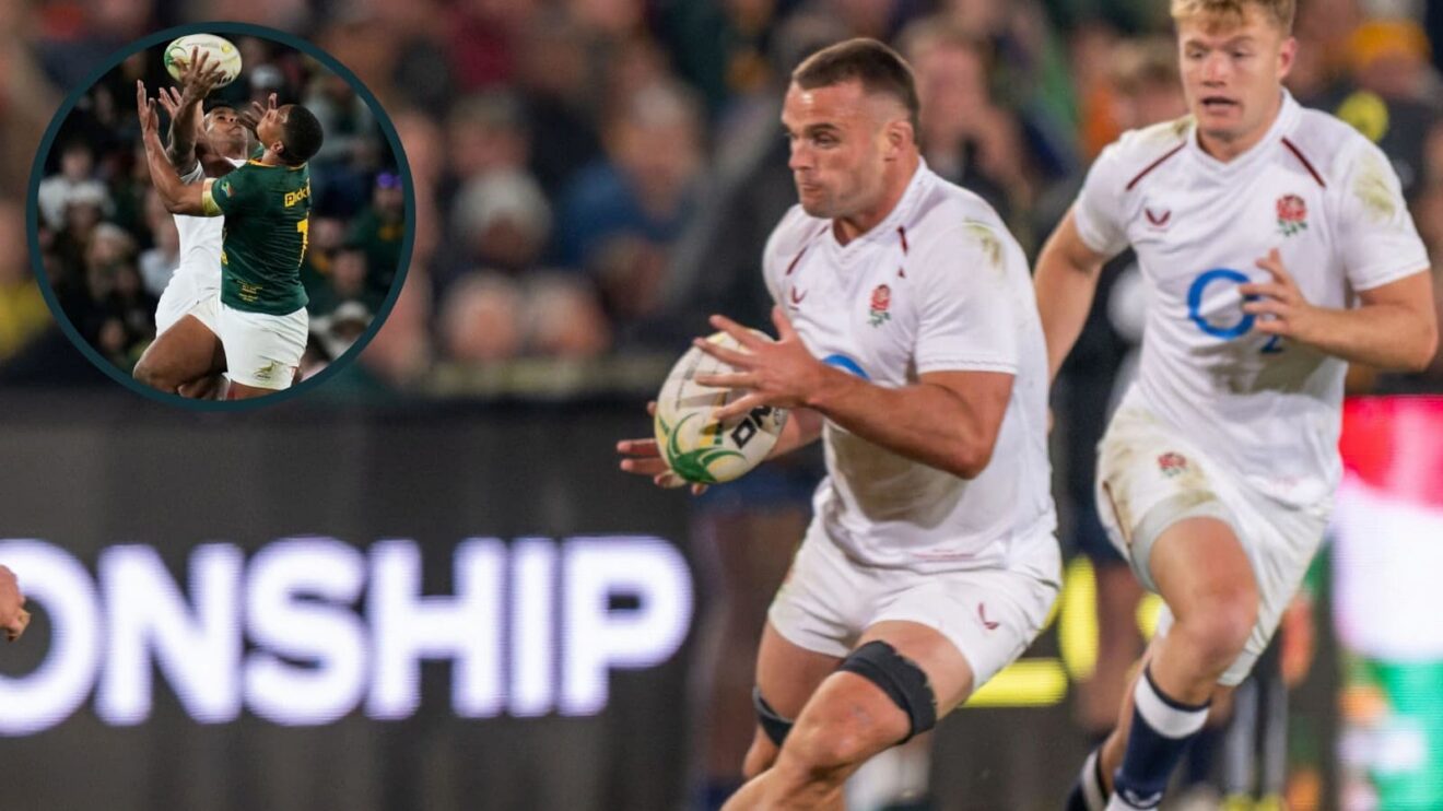 Ben Earl ran out at number eight for England over the weekend.