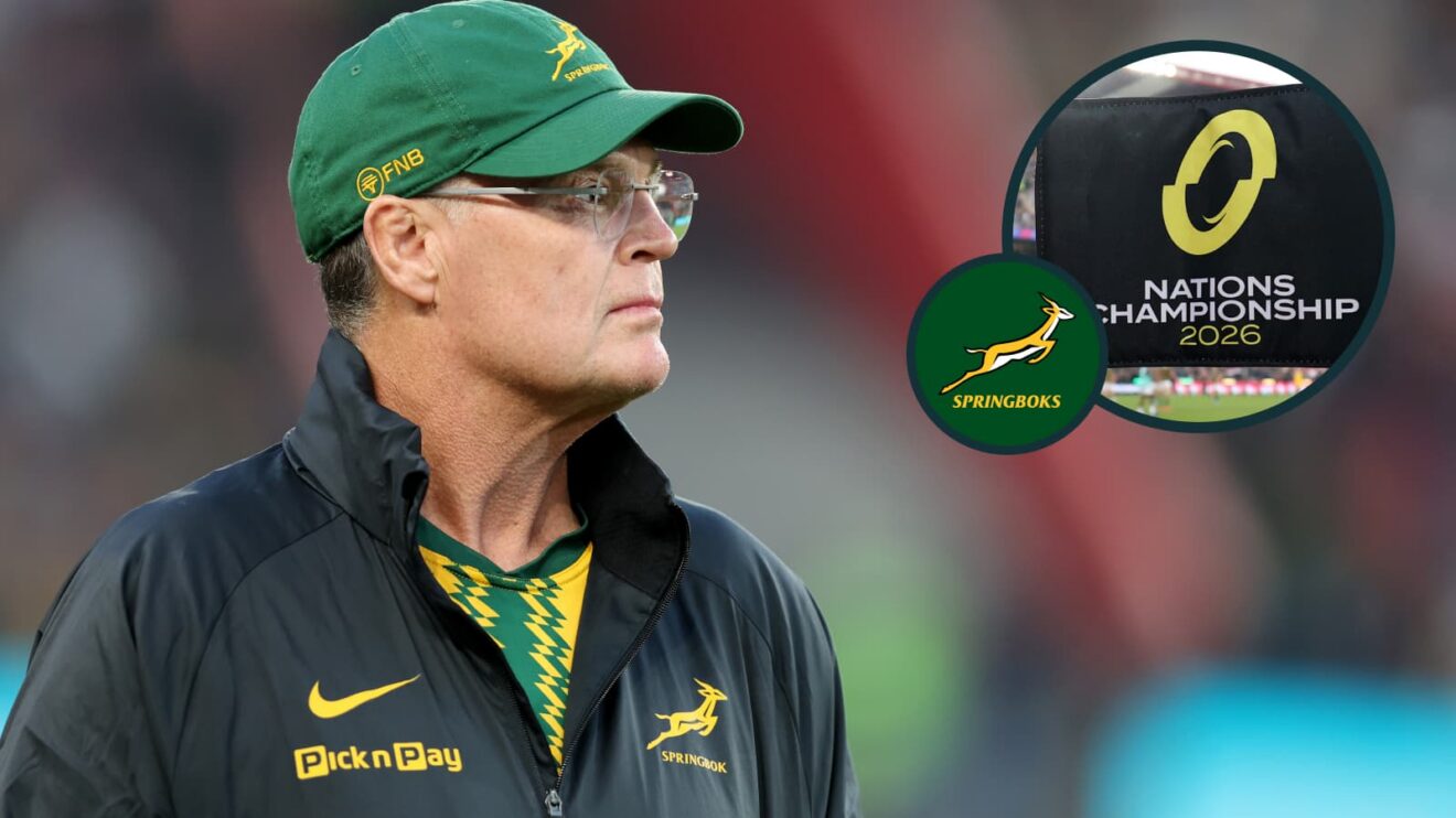 two layer image of Rassie Erasmus