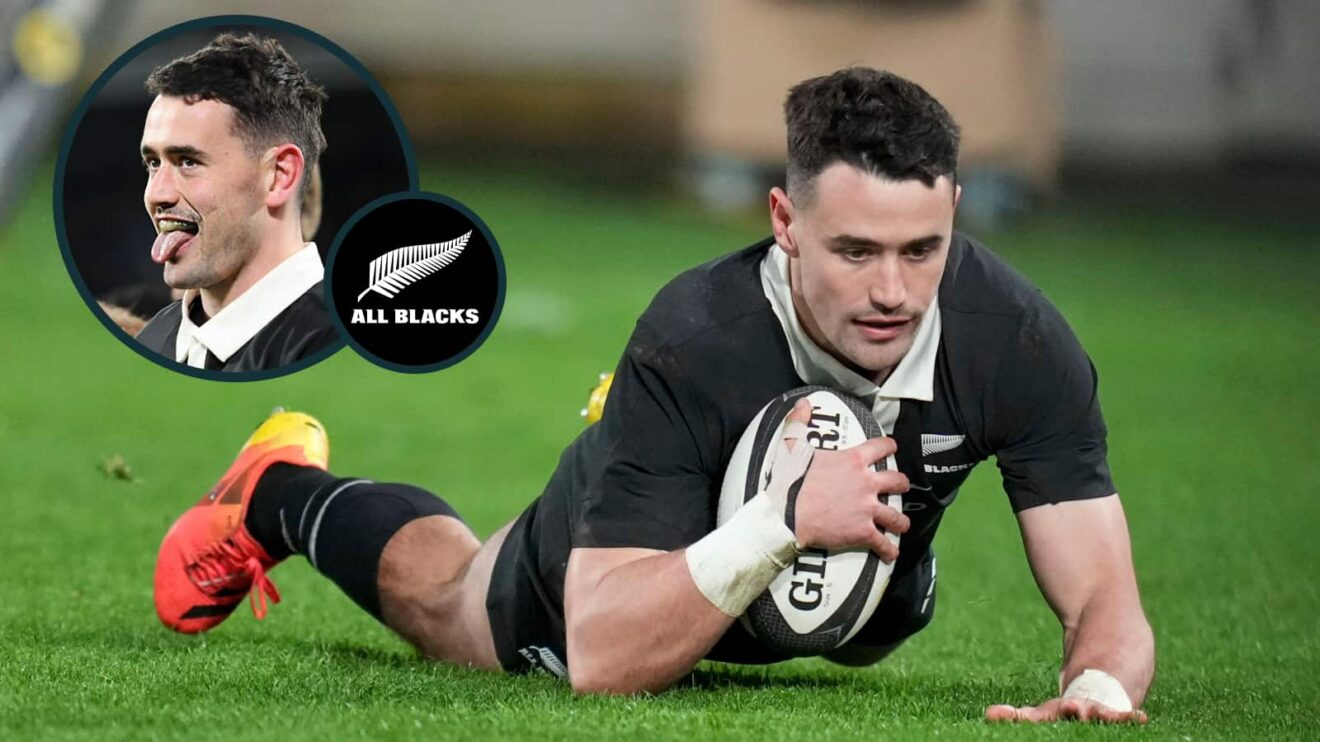 All Blacks outside back Will Jordan.