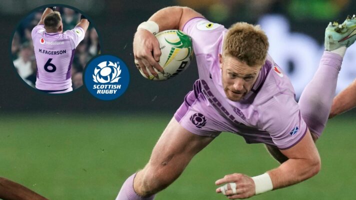 Scotland wing Kyle Steyn will miss the game against Fiji.