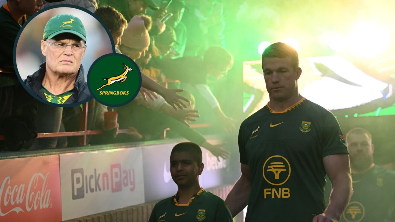 two layer image of the Springboks
