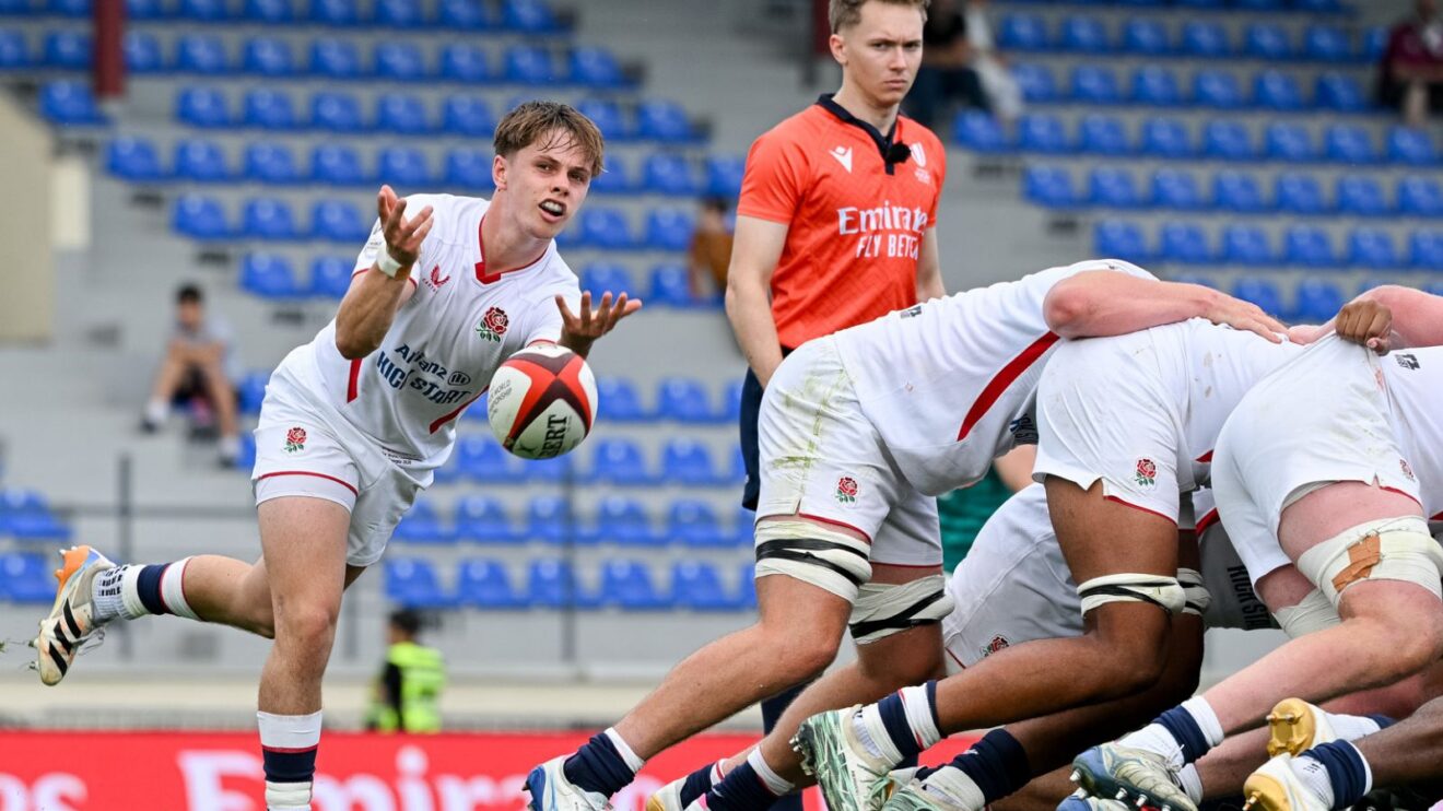 Lucas Friday for England during the U20s World Championship