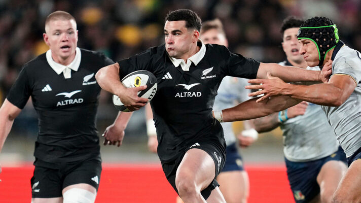 All Blacks wing Josh Moorby.