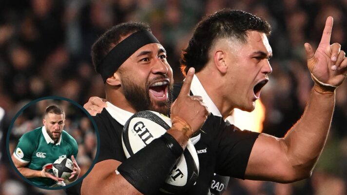Two layer All Blacks versus Ireland image