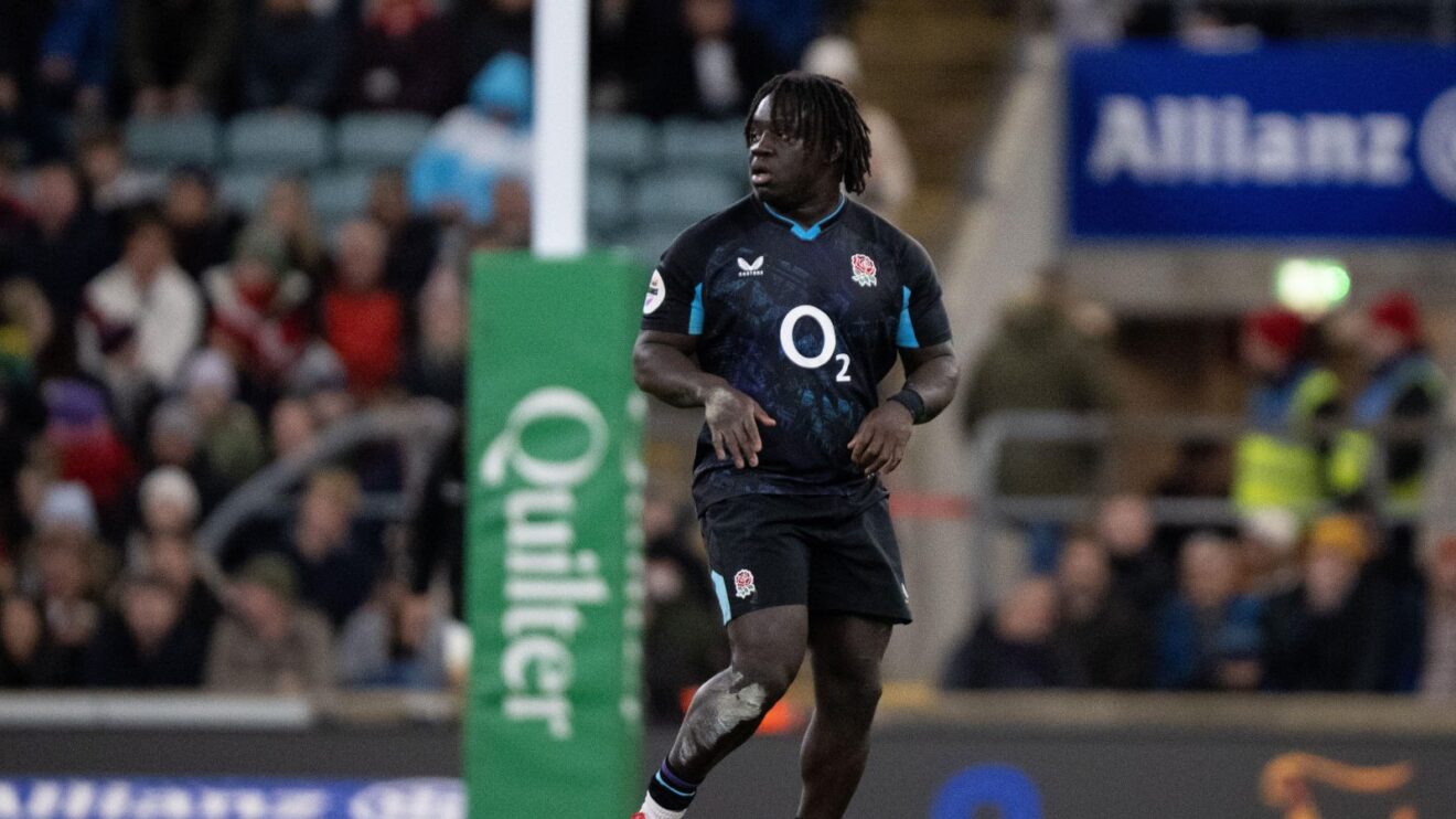 Asher Opoku-Fordjour in action for England in 2025