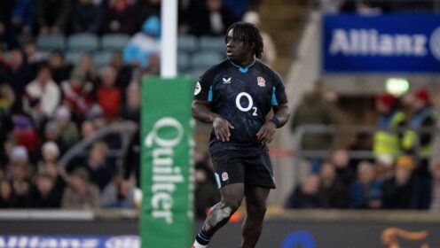 Asher Opoku-Fordjour in action for England in 2025