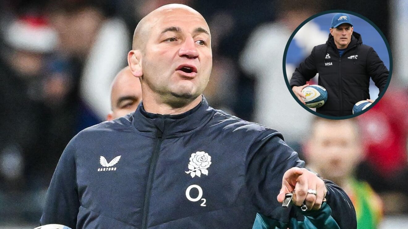 two layer image of england and argentina rugby