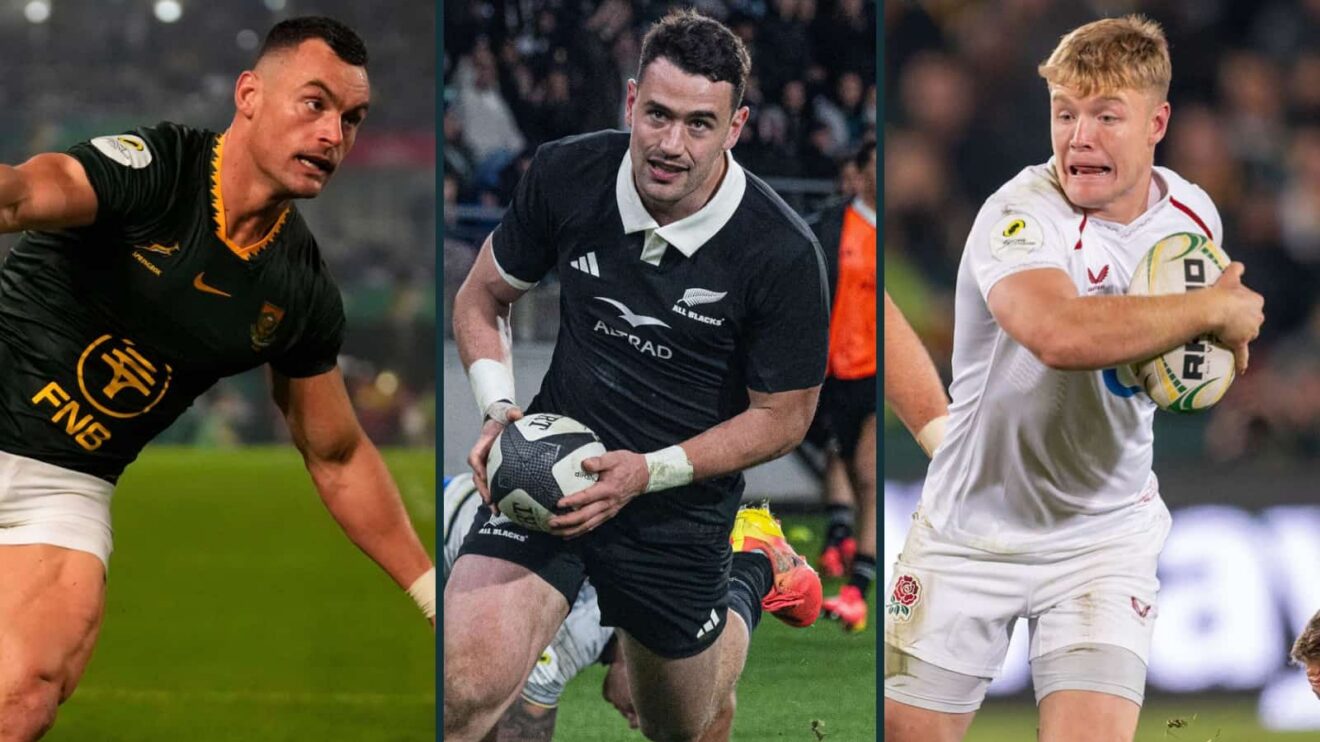 Springboks centre Jesse Kriel, All Blacks wing Will Jordan and England fly-half Fin Smith make our team.