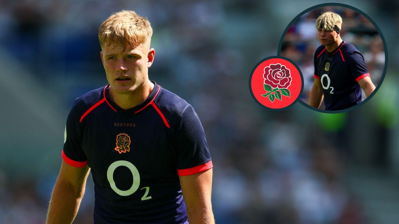 A two layered image of Fin Smith (left) and Henry Pollock (right)