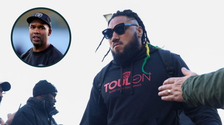 All Blacks legend Ma'a Nonu and an inset of Sharks head coach JP Pietersen.