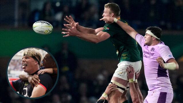 Pieter-Steph du Toit starred for the Springboks in the Nations Championship.