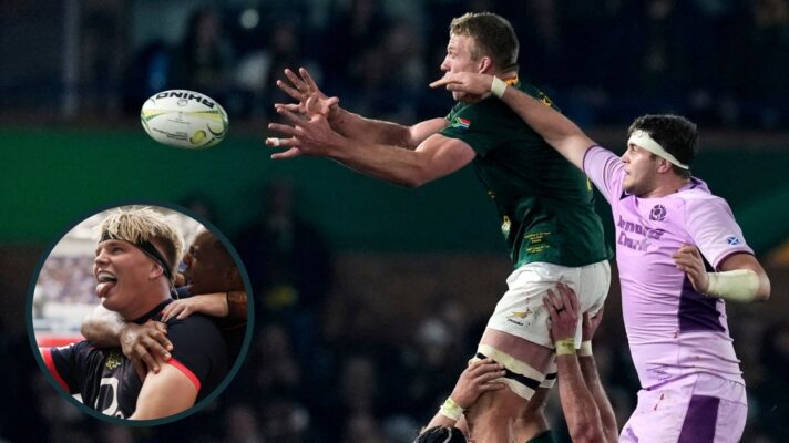Pieter-Steph du Toit starred for the Springboks in the Nations Championship.