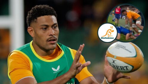Wallaby legend’s verdict on ‘aggressive style kid’ who ‘loves the smack’ and what Test prop made of sharing room with the ‘big, scary dude’