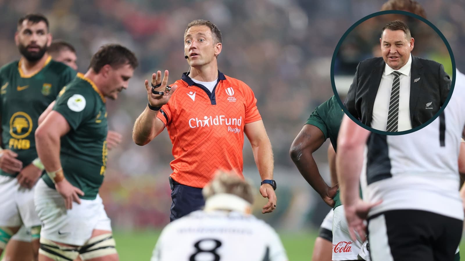 Ex-All Blacks boss Steve Hansen welcomes ‘slight change in refs' attitude’ but highlights area where ‘we have to find a way to be more competitive’