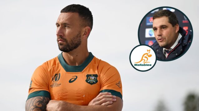 Quade Cooper is interested in playing for the Wallabies at the 2027 Rugby World Cup.