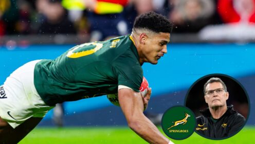 Sacha Feinberg-Mngomezulu will feature for the Springboks against Argentina.