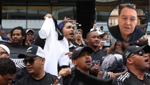 Sir Steve Hansen claims All Blacks have made ‘deliberate ploy’ to charm South Africans amid backlash to Cape Town fans