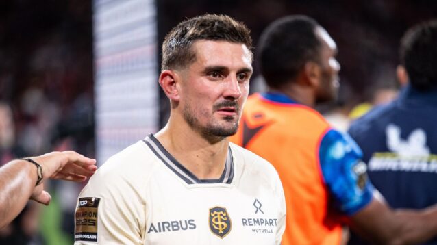 Thomas Ramos during a Toulouse game in 2025/26