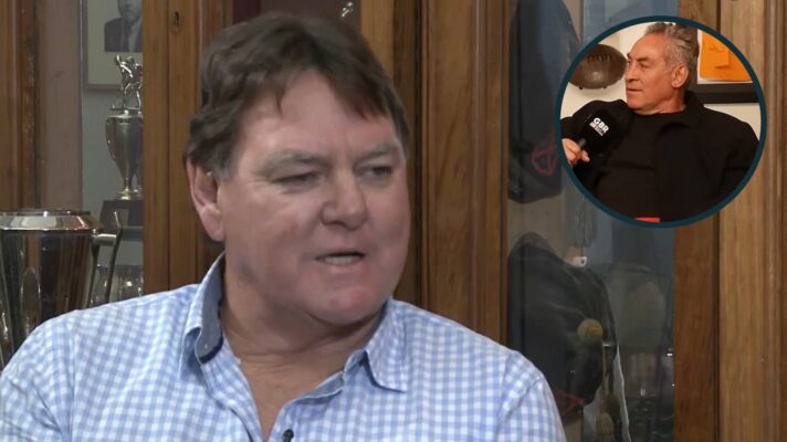 Springboks legend Danie Gerber and All Blacks great Frank Bunce (inset).