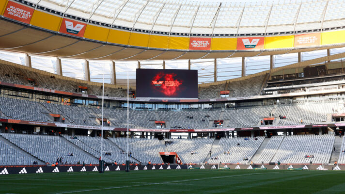 DHL Stadium in Cape Town ahead of Stormers v All Blacks fixture.