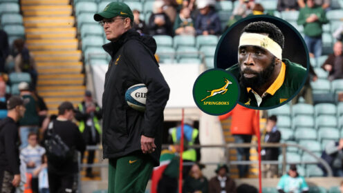 Rassie Erasmus and Siya Kolisi image