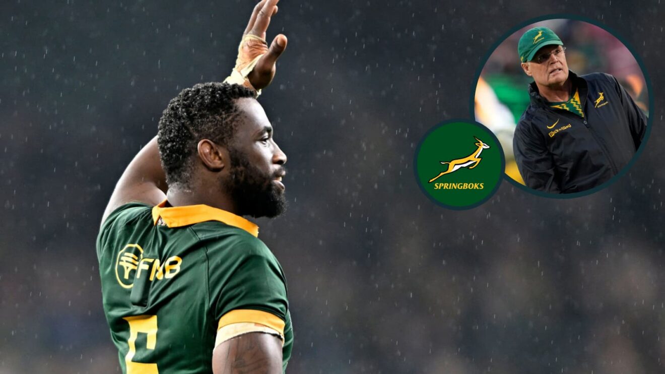 Springboks captain Siya Kolisi lasted just 24 minutes against Argentina.