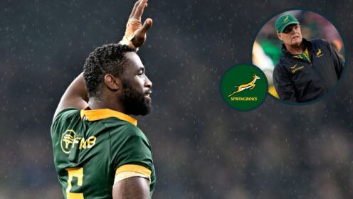 Springboks captain Siya Kolisi lasted just 24 minutes against Argentina.