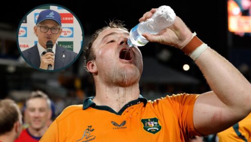Les Kiss reflects on debut Wallabies win over Japan: ‘When we had to find a way, we did find a way’