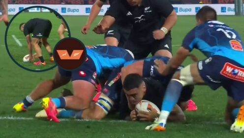 Law discussion: Why the referee should have disallowed one All Blacks try despite it being perfectly legal