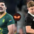 Ex-Springboks star centres weigh into Damian de Allende v Jordie Barrett battle as All Blacks standout has ‘earned’ best in the world ‘right’