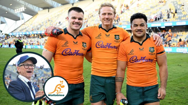 Issac Henry, Carter Gordon and Hunter Paisami all impressed for the Wallabies.