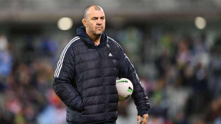 Michael Cheika coaching for the Sydney Roosters in 2026