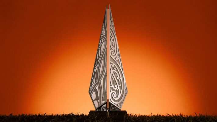 The new trophy for Rugby's Greatest Rivalry