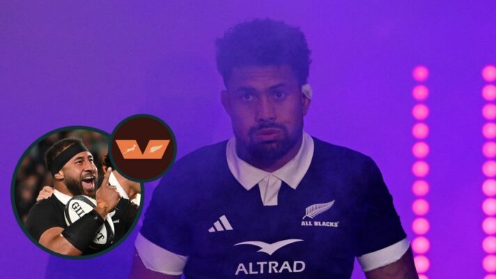 two layer image of the All Blacks
