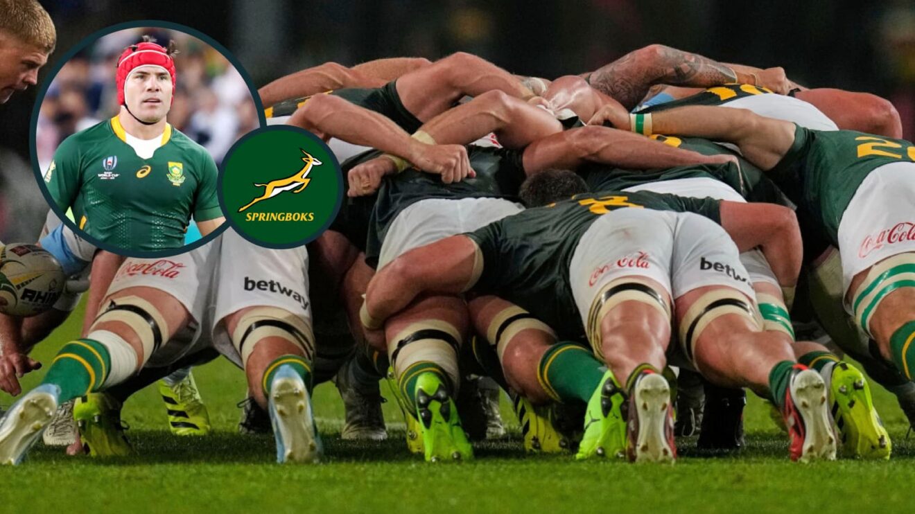 The Springboks scrum is one of the best in the world.