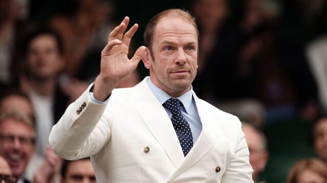 Alun Wyn Jones pictured at Wimbledon