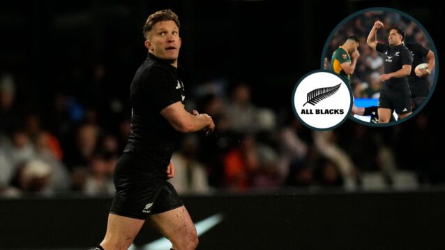 two layer image of the All Blacks