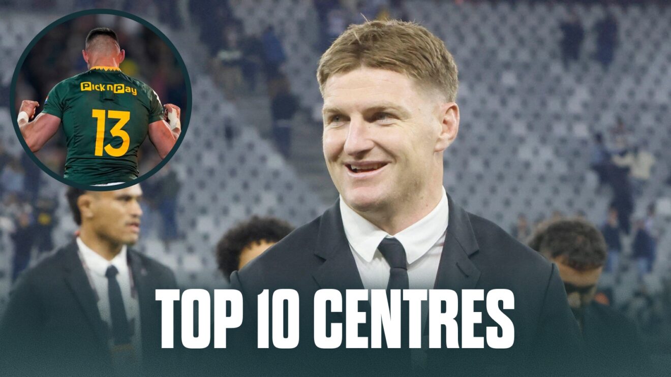 Top 10 centres in rugby: All Black hero stretches ahead from Springbok star while Scotland 'powerhouse' leads the charge