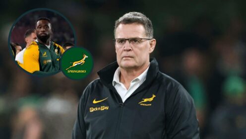 two layer image of Springboks rugby