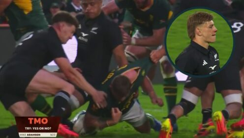 Justin Marshall hails Jordie Barrett’s Hand of God moment as ‘micro moments’ went the All Blacks’ way