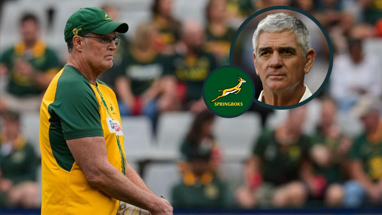 Rassie Erasmus and Nick Mallett photo