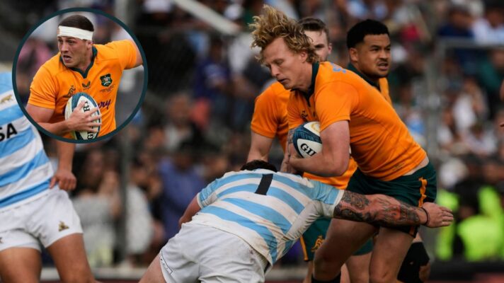 Carter Gordon and Josh Canham impress for the Wallabies against Argentina.