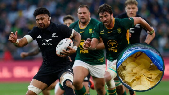 All Blacks captain Ardie Savea against Springboks in Cape Town.
