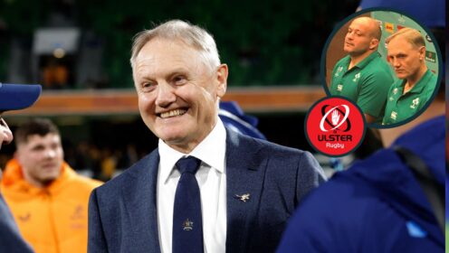 two layer image of Joe Schmidt