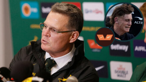 Rassie Erasmus and Ruben Love image