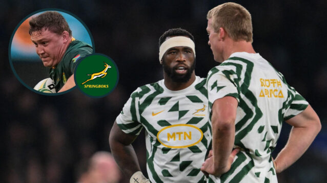 Jasper Wiese Siya Kolisi and Pieter-Steph du Toit image
