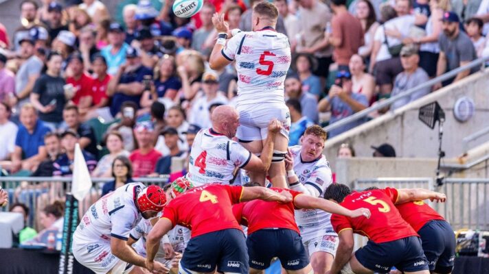Spain v USA during July's Nations Cup block