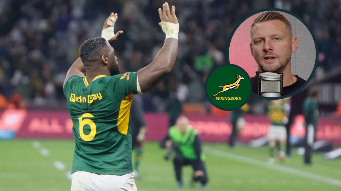Siya Kolisi and Dan Biggar image