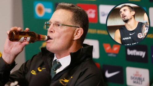 Springboks head coach Rassie Erasmus has been in the headlines this Rugby's Greatest Rivalry series.