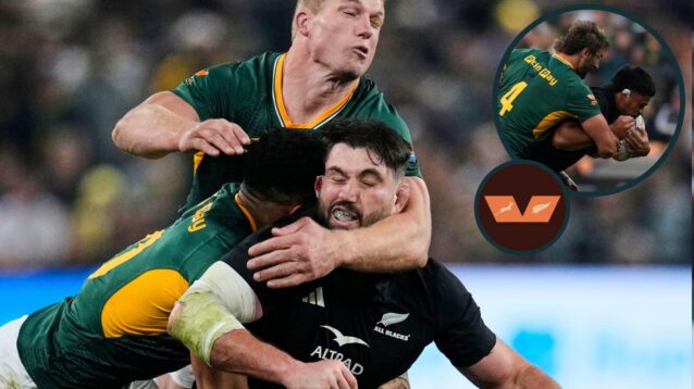 two layer image of springboks and all blacks rugby